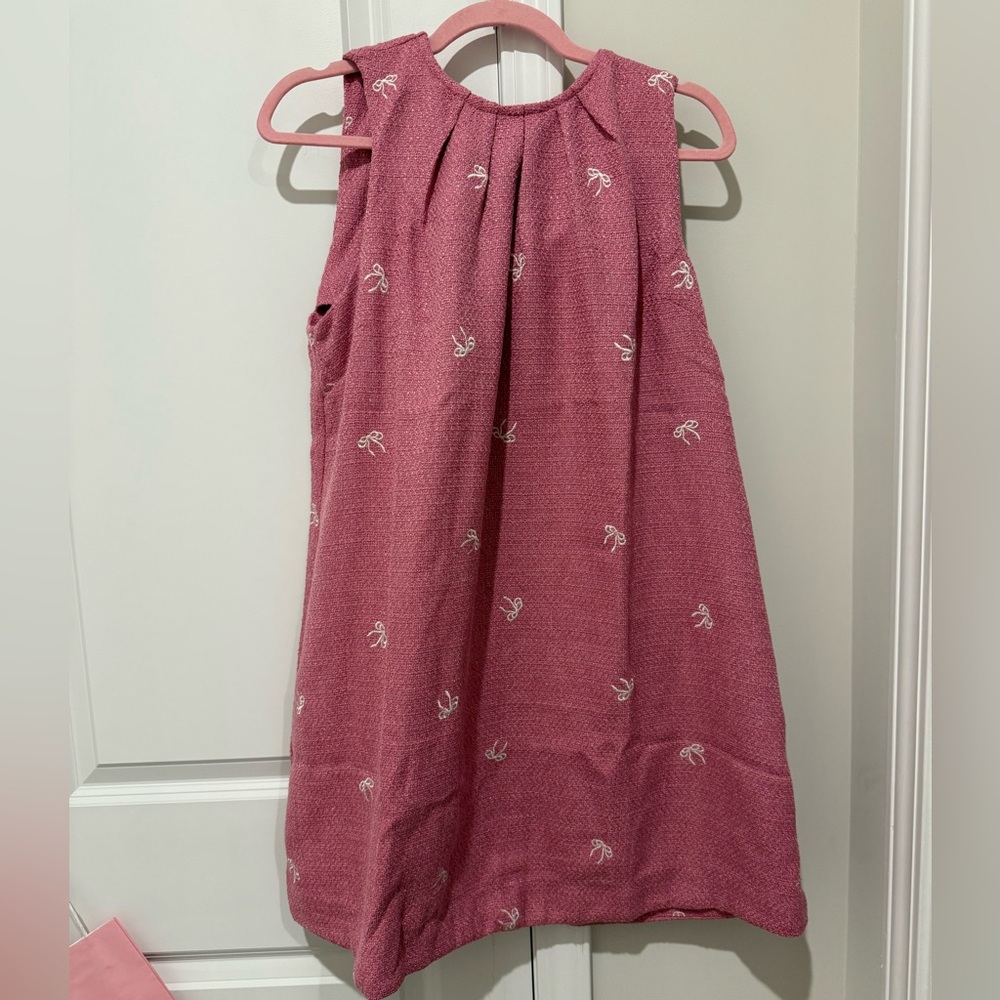 Nwt  Sleeveless Bow Print Dress